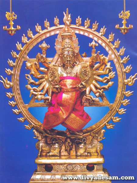 Chakrathaalwar Temple Srirangam – Sudarshana shrine near Trichy, Tamil Nadu

